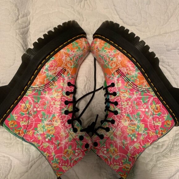Rare Jadon Daze Doc Marten Platform Boots size 8 - Picture 6 of 7